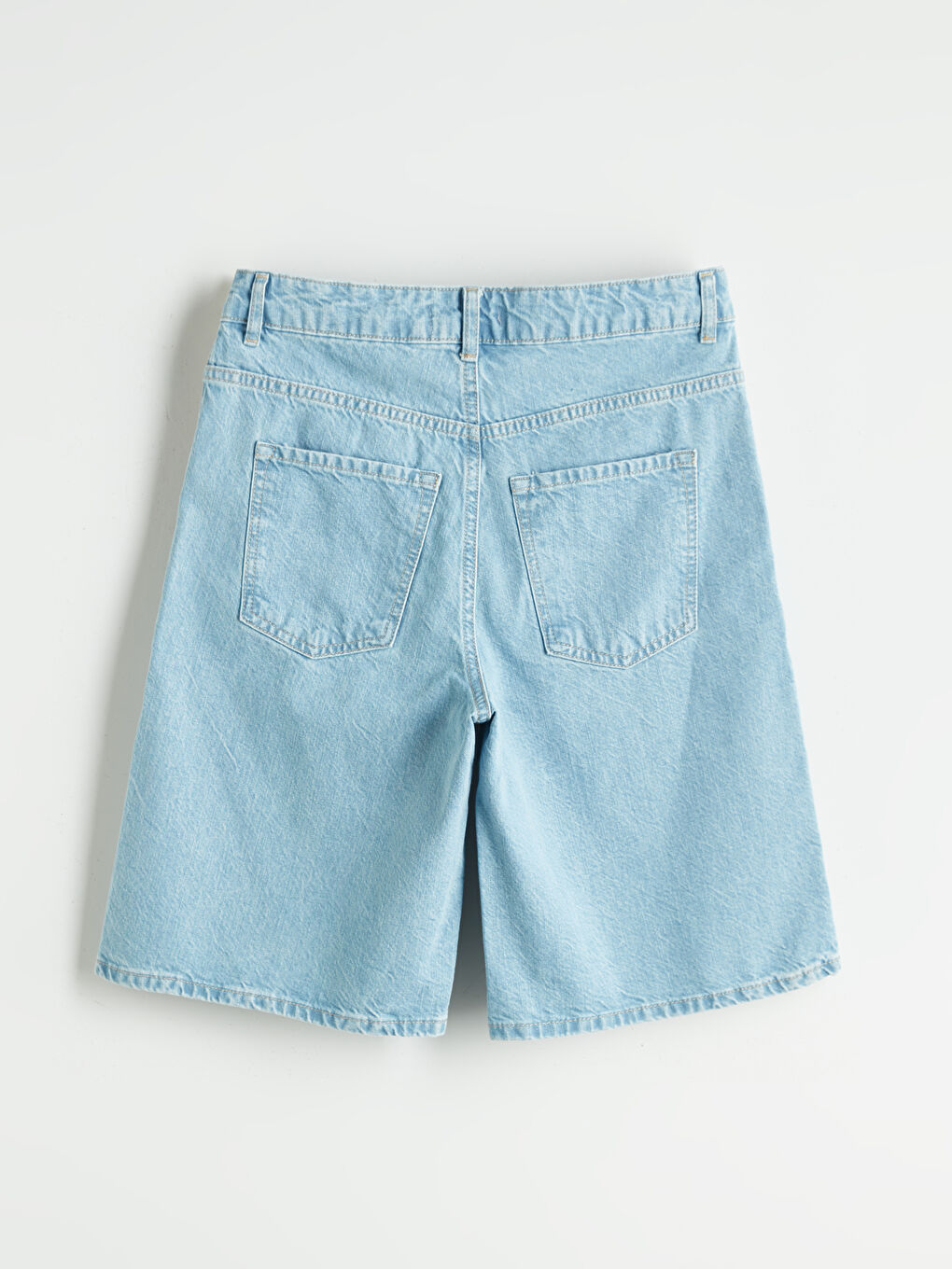 Bermuda Fit Women's Denim Shorts -S5RJ60Z8-311
