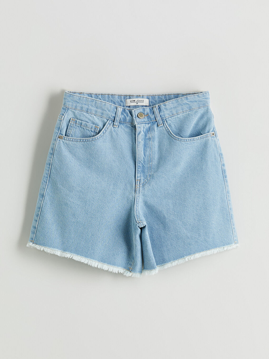 Regular Fit Women's Denim Shorts -S5RJ62Z8-311
