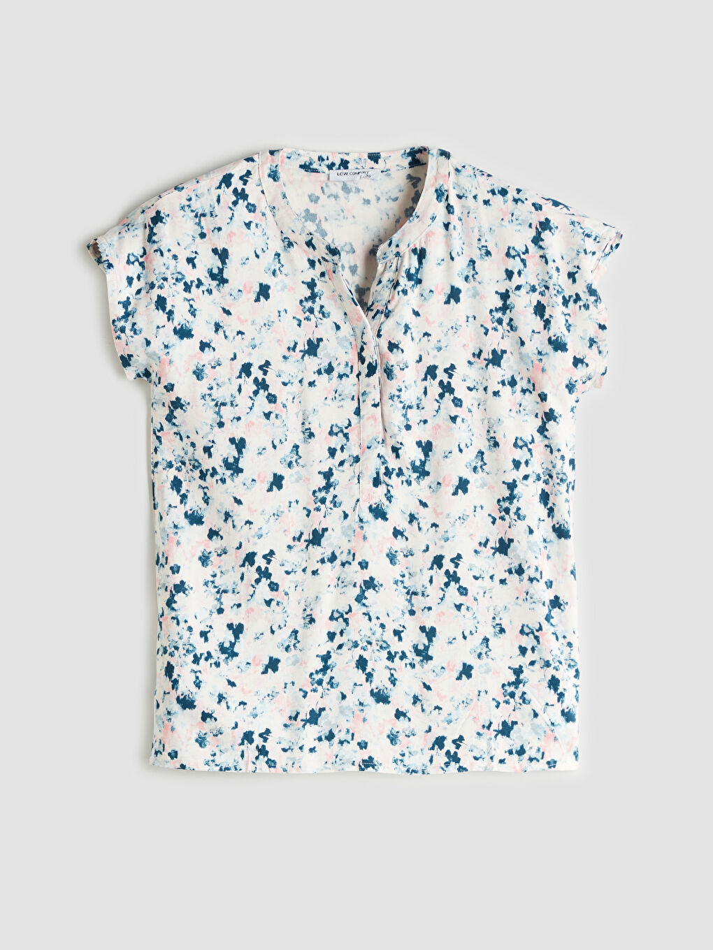 LCW Comfort Bluza sa izrezom i cvetnim uzorkom -S5RK07Z8-F9C