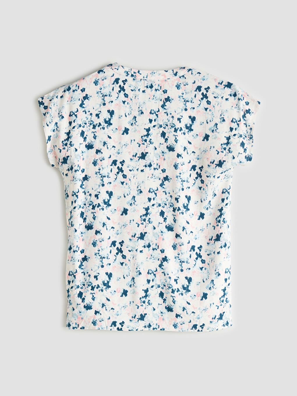 LCW Comfort Bluza sa izrezom i cvetnim uzorkom -S5RK07Z8-F9C
