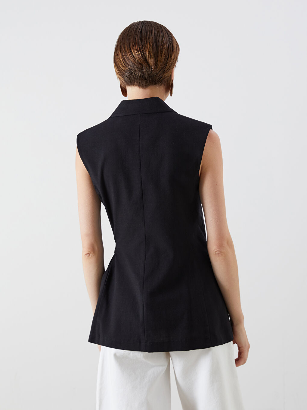 LCW Vision Woman BLACK Suit Waistcoat -S5RK09Z8-CVL