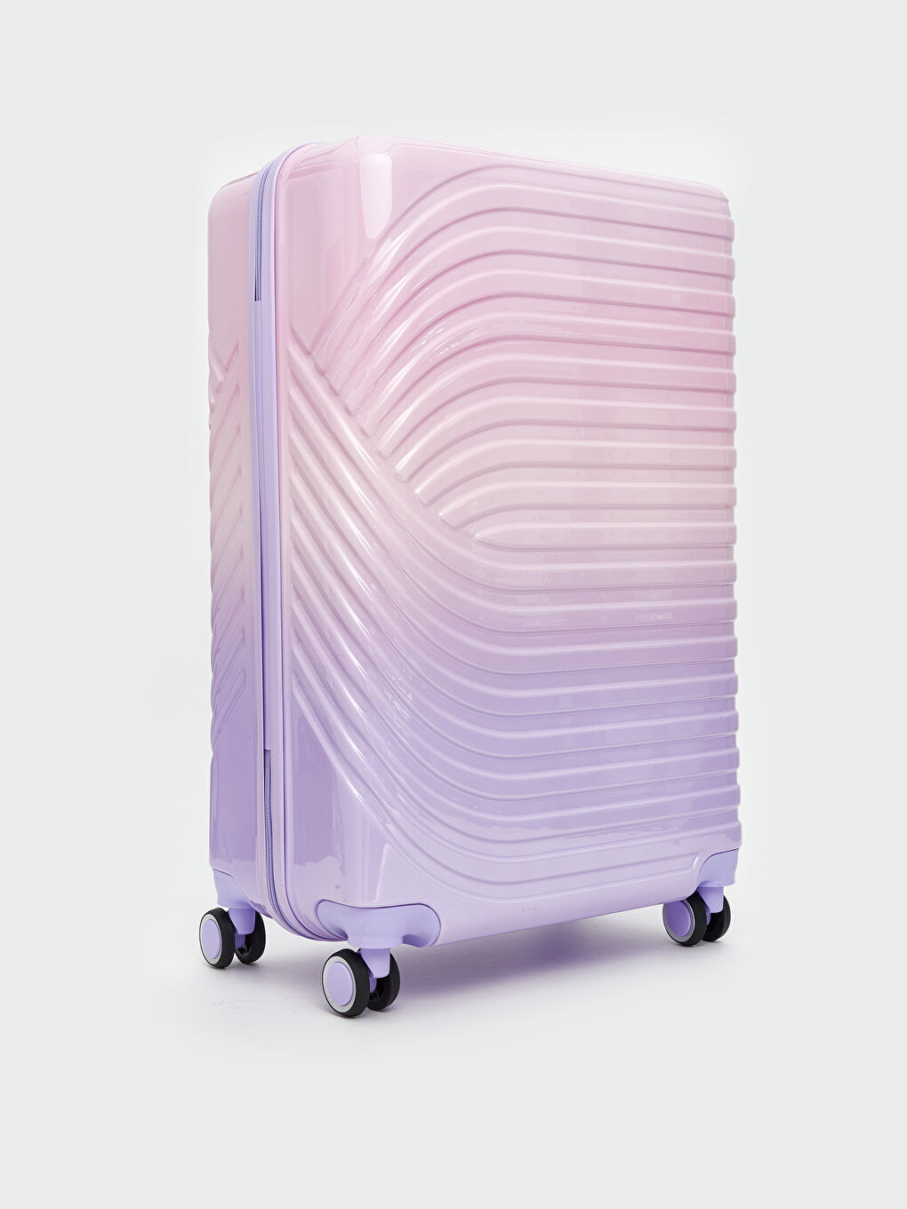 Karışık Kilit Detaylı Büyük Boy Valiz