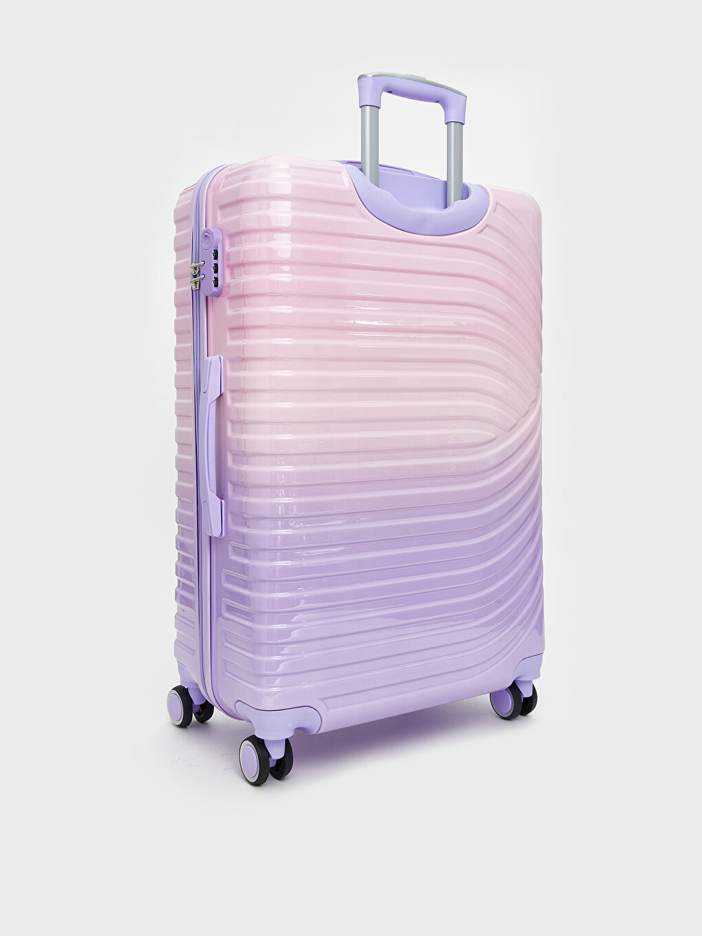 Karışık Kilit Detaylı Büyük Boy Valiz-1