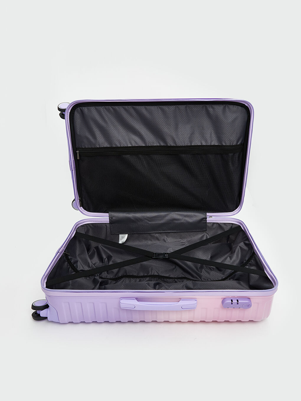 Karışık Kilit Detaylı Büyük Boy Valiz-2