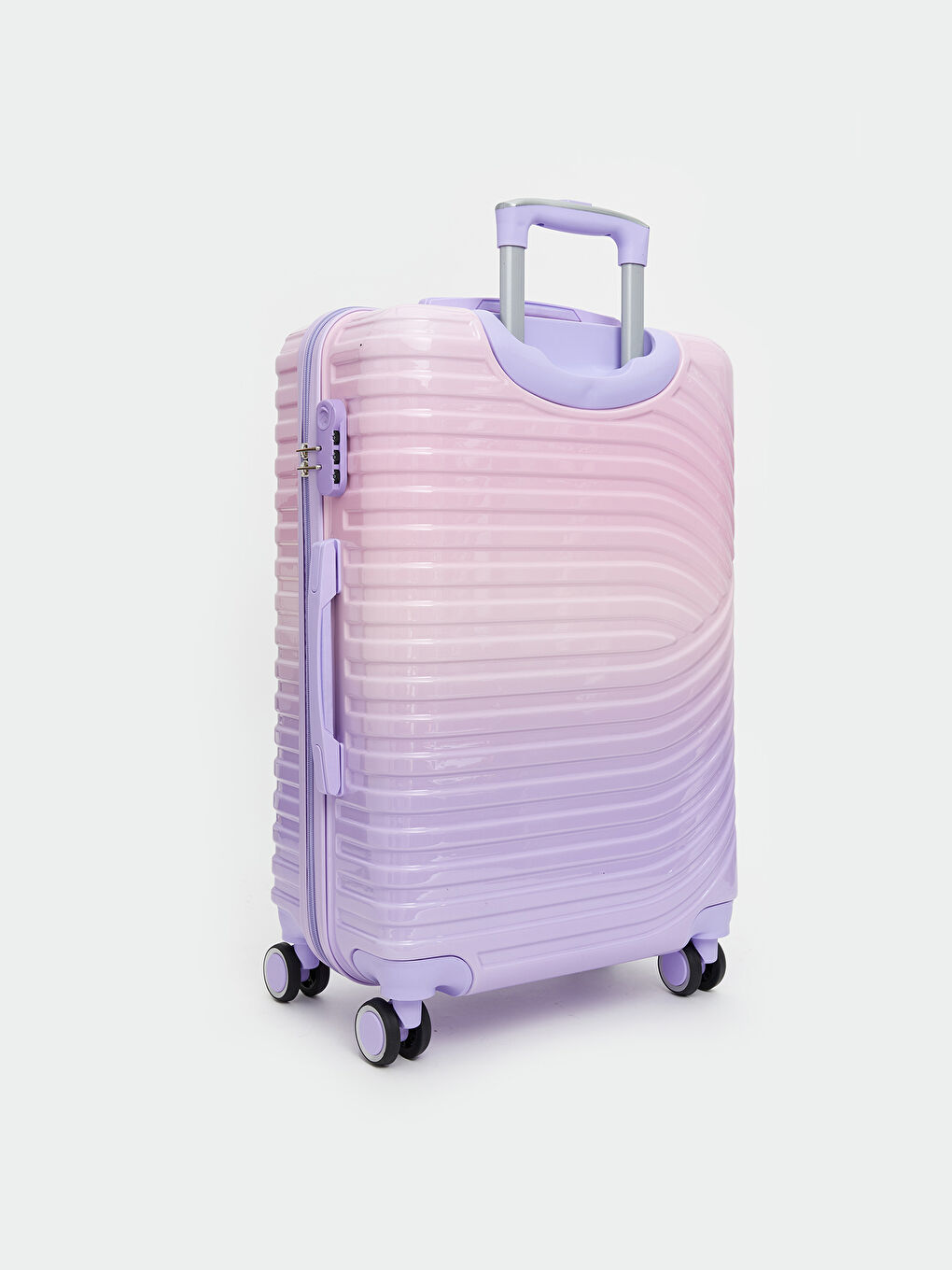 Karışık Kilit Detaylı Orta Boy Valiz-1