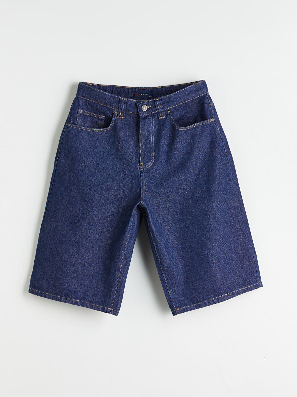 Relaxed Fit Men's Denim Shorts -S5RK51Z8-309