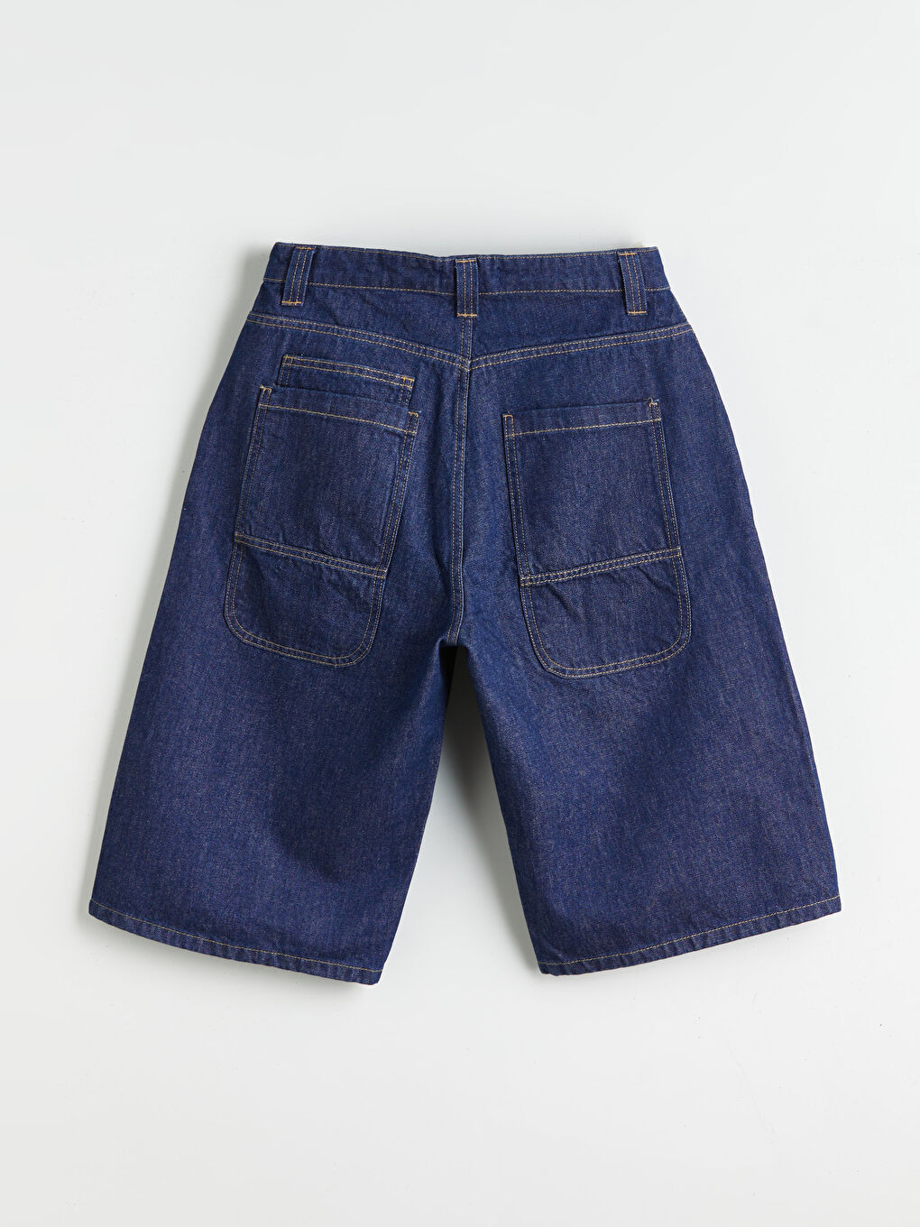 Relaxed Fit Men's Denim Shorts -S5RK51Z8-309