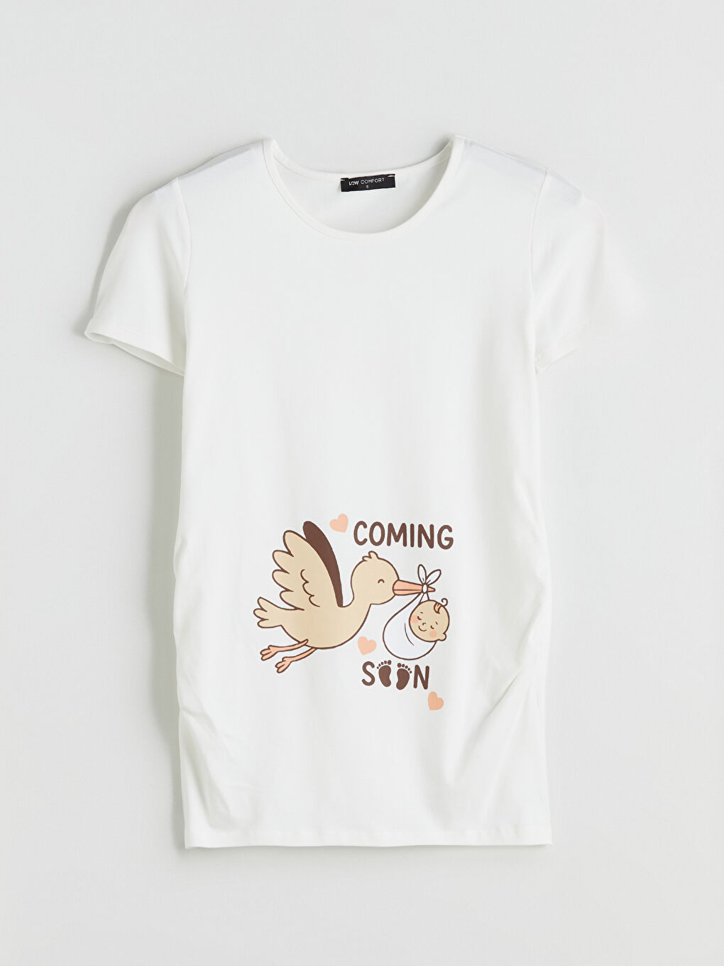 LCW Comfort Crew Neck Printed Women's T-Shirt -S5RK71Z8-Q6K