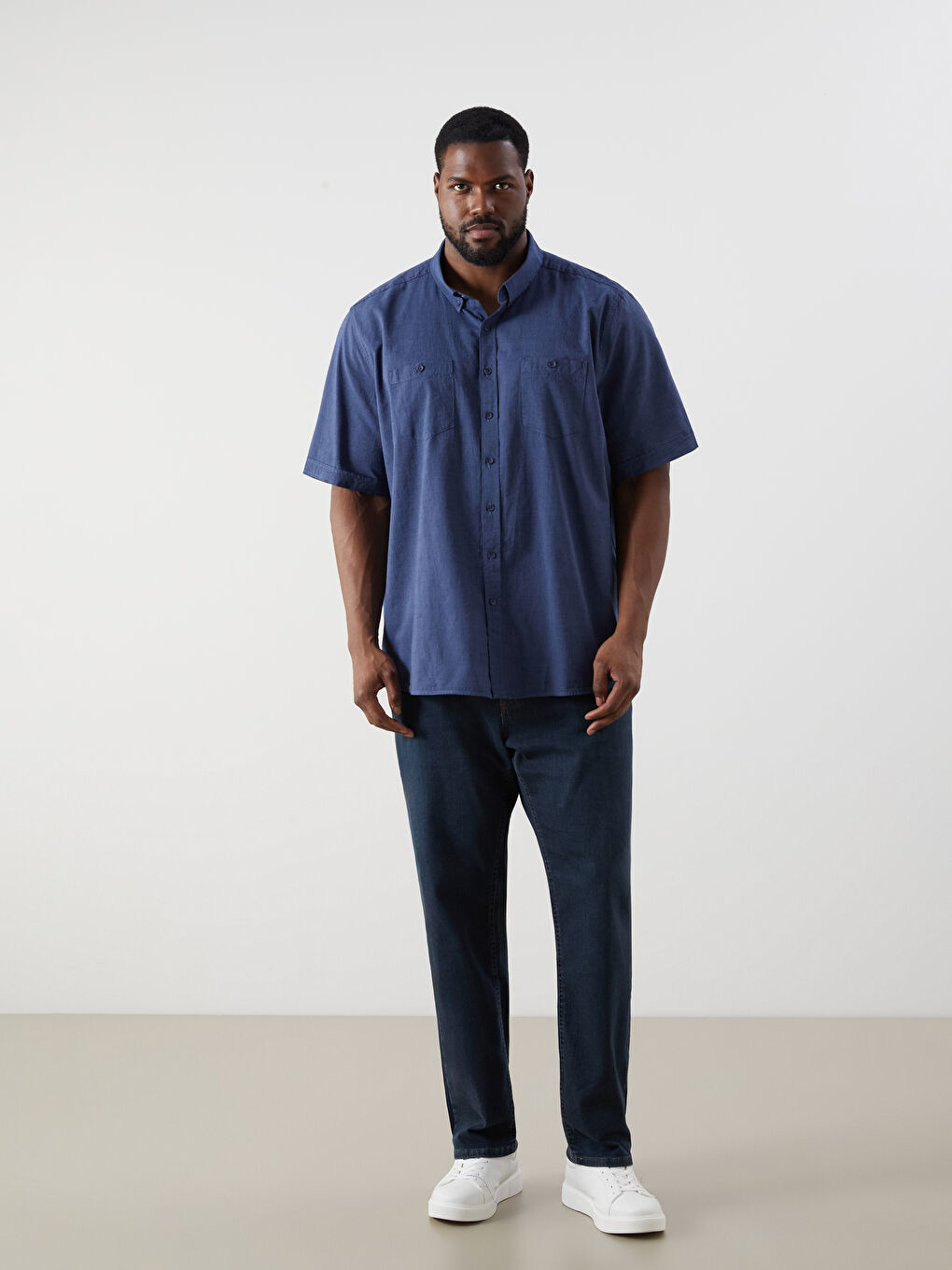 Regular Fit Short Sleeve Men's Shirt -S5RK86Z8-CWU