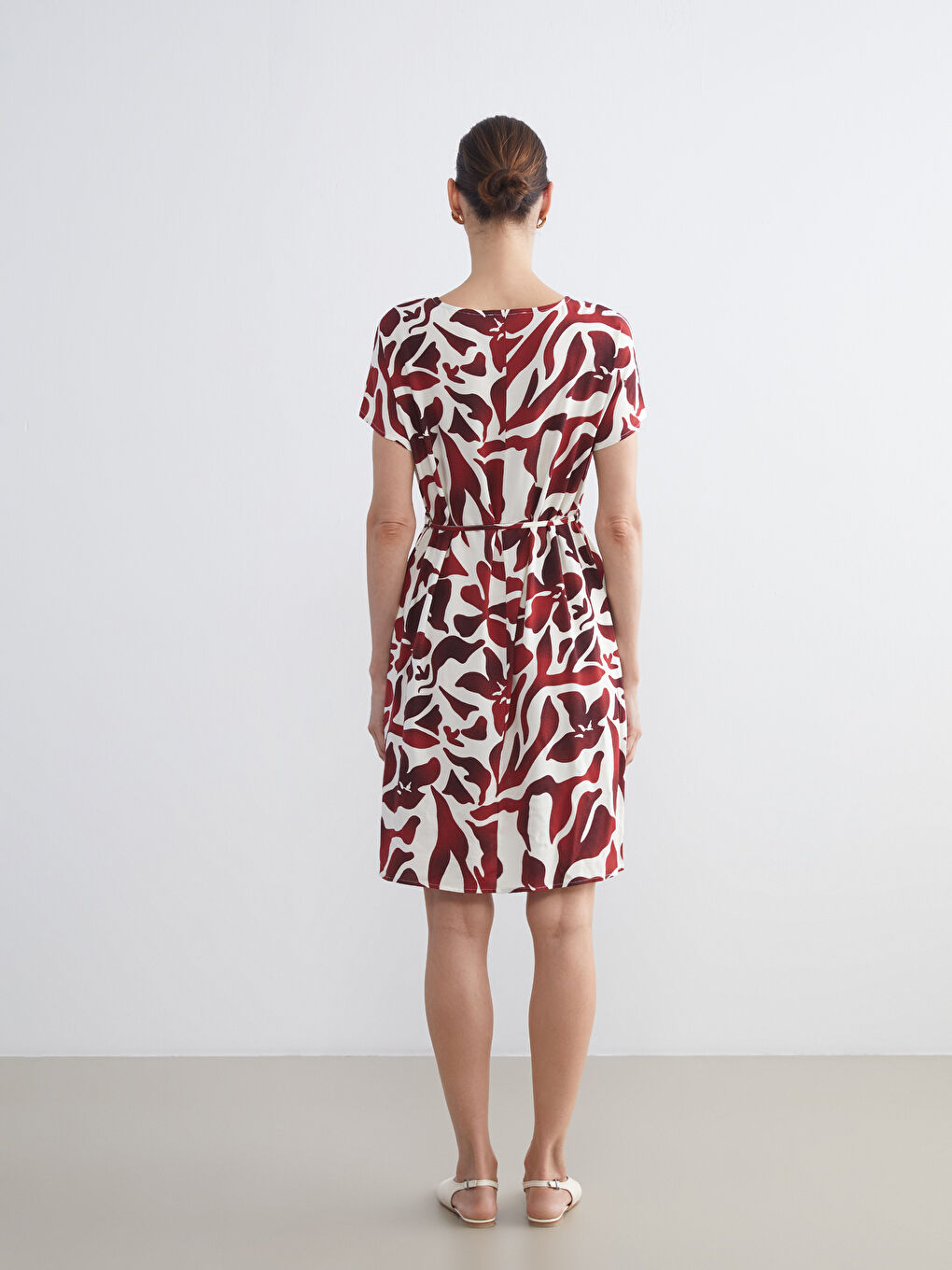 LCW Grace Woman BEIGE Dress -S5RK90Z8-LQB