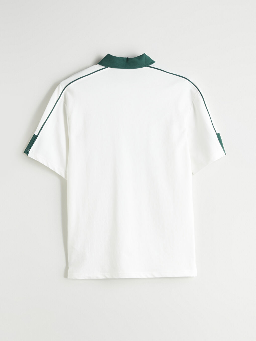Polo Neck Printed Men's T-Shirt -S5RK96Z8-R9J