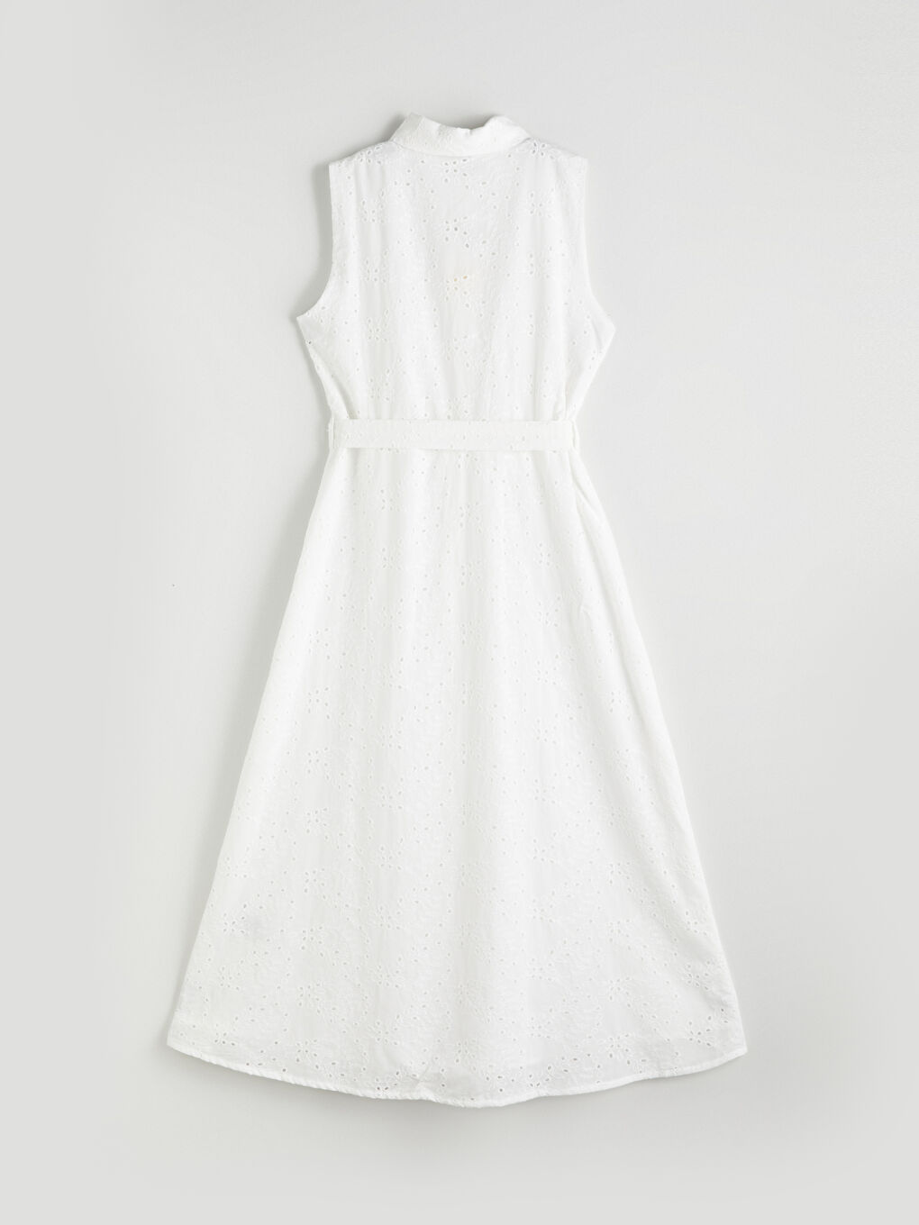 LCWAIKIKI Classic Woman WHITE Shirt Dress -S5RL00Z8-Q6K