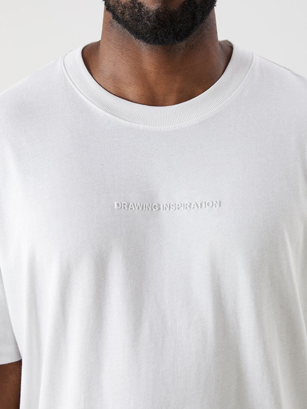 LCW Vision Crew Neck Printed Men's T-Shirt -S5RL02Z8-R9J