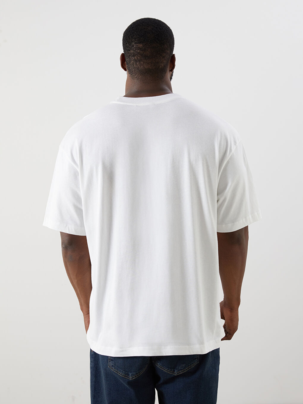 LCW Vision Crew Neck Printed Men's T-Shirt -S5RL02Z8-R9J