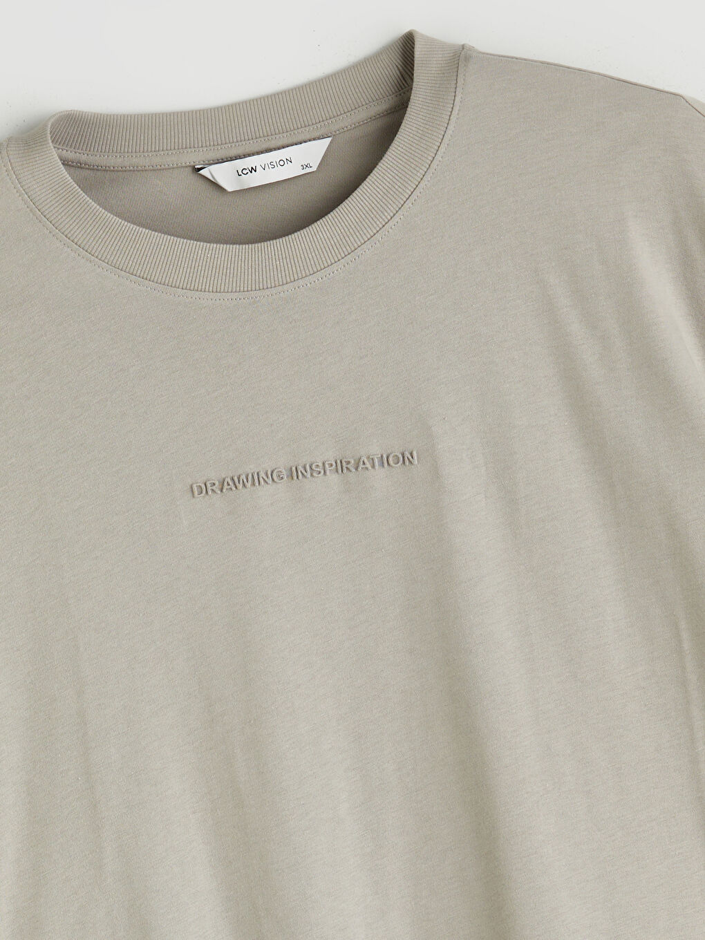LCW Vision Crew Neck Printed Men's T-Shirt -S5RL02Z8-ZGV