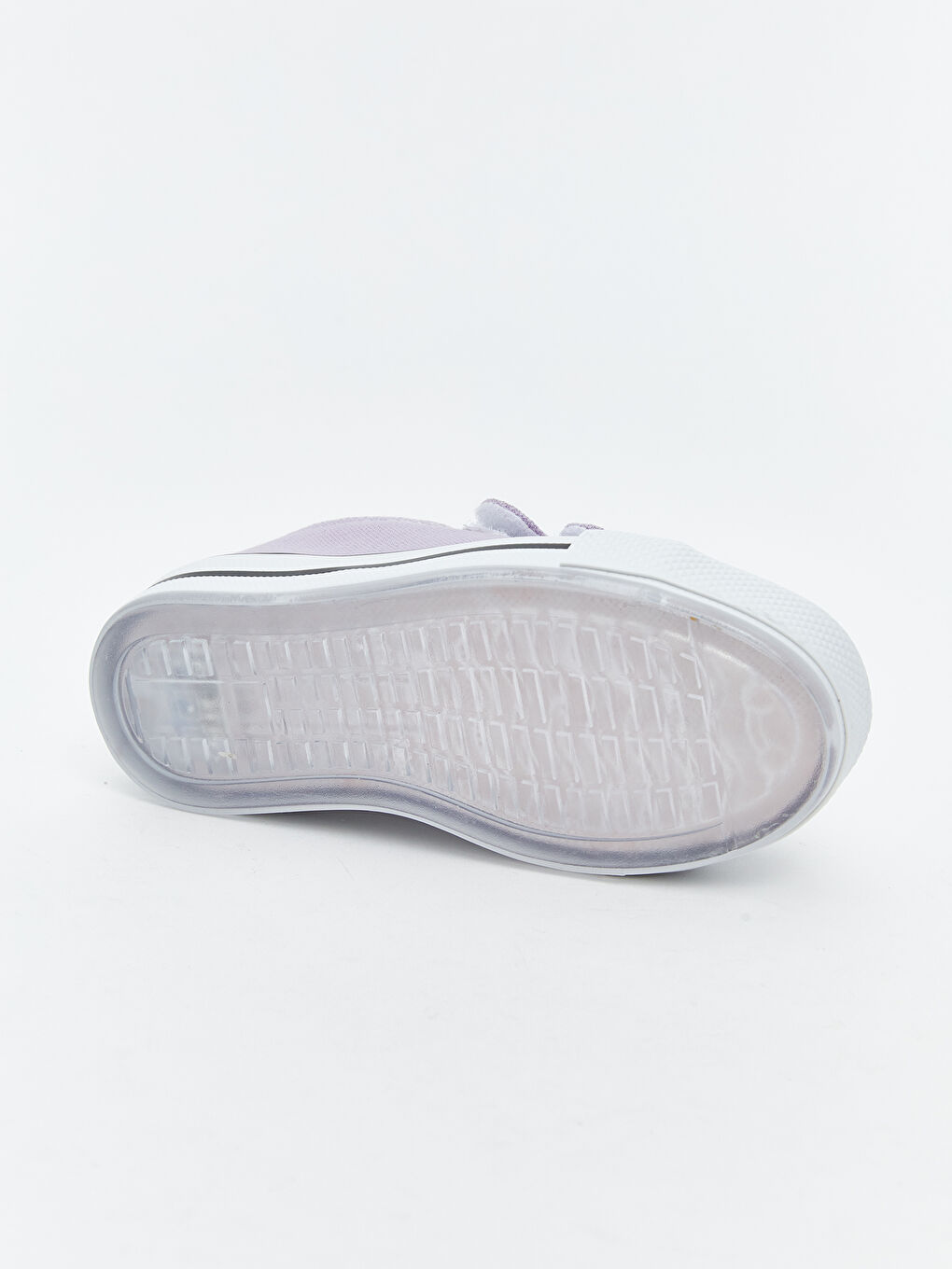 Lila Cırt Cırtlı Işıklı Kız Çocuk Spor Ayakkabı-4