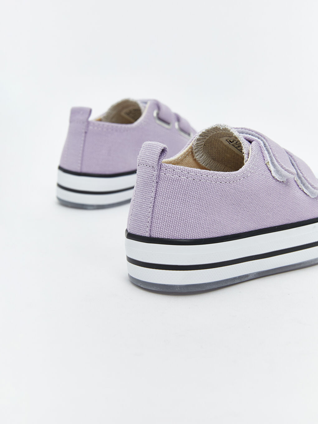 Lila Cırt Cırtlı Işıklı Kız Çocuk Spor Ayakkabı-5