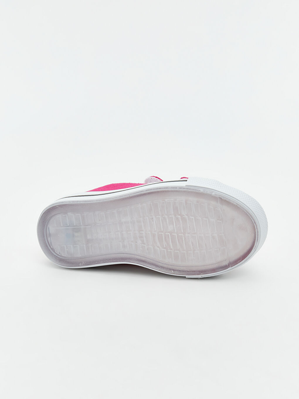 Fuşya Cırt Cırtlı Işıklı Kız Çocuk Spor Ayakkabı-3