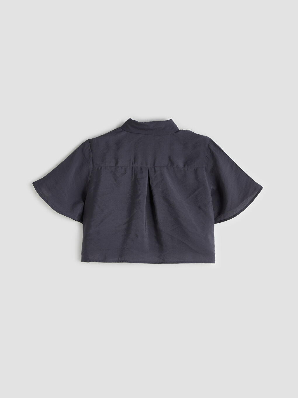 LCWAIKIKI Classic Woman ANTHRACITE Shirt -S5RL07Z8-12M