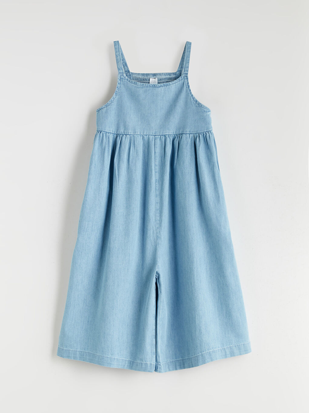 LCW Kids یاخەی چوارگۆشە دۆنگاریس - کچان -S5RL11Z1-V2T