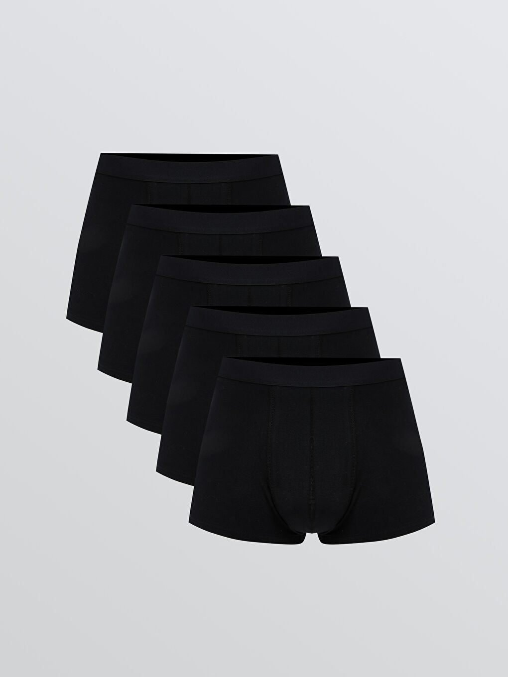 Regular Fit Cotton Stretch Men's Boxer Trunks 5 Pack -S5RL18Z8-CVL