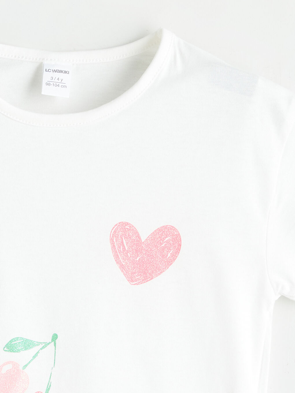 Crew Neck Girls' T-Shirt -S5RL27Z1-R9J