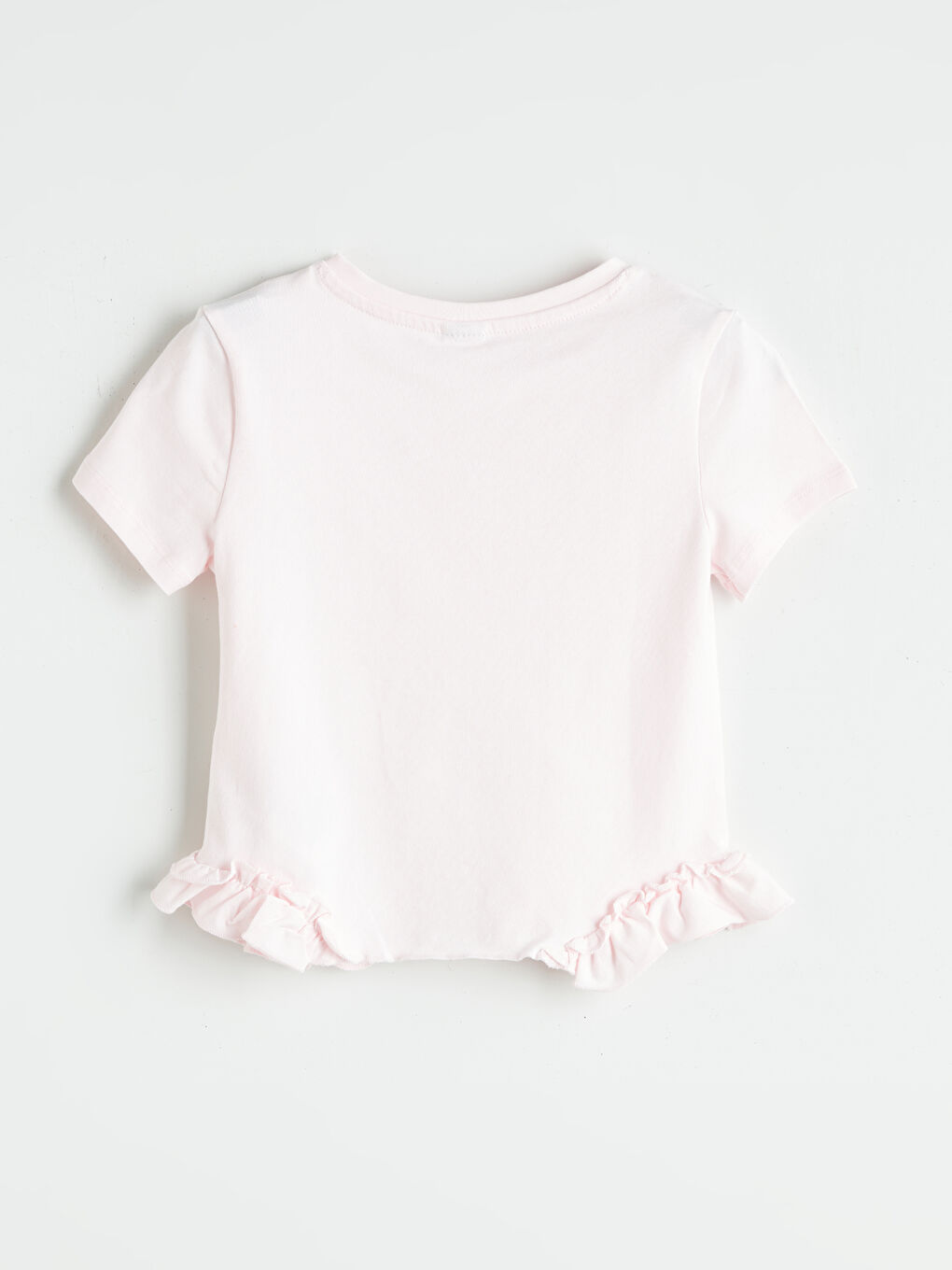 Crew Neck Florida Printed Girls' T-Shirt -S5RL54Z4-QVT