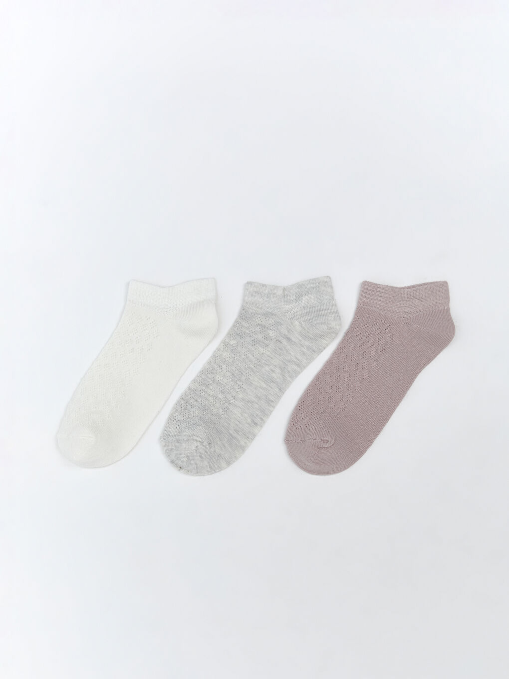 Women's Plain Trainer Socks 3-pack -S5RL56Z8-FDU