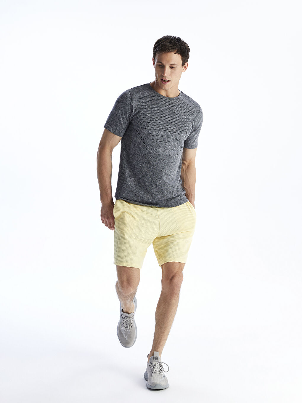 XSIDE ACTIVE Crew Neck Men's Sports T-Shirt -S5RL63Z8-CVL