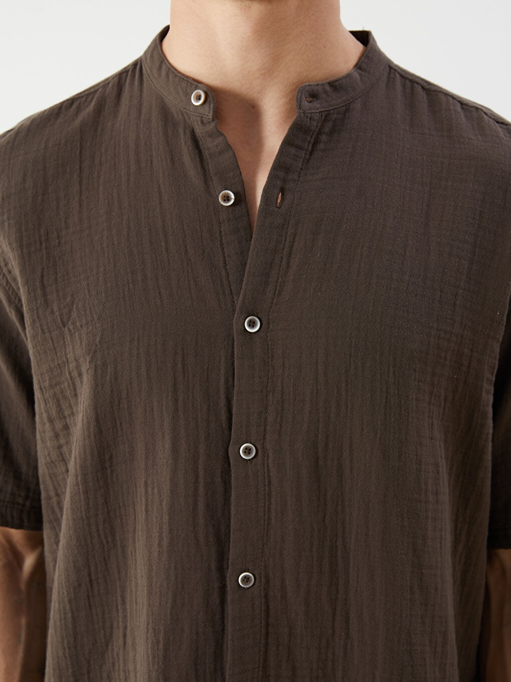 قمێسی پیاوانی مووسلینی یاخەحاکیمی قۆڵکورتی ڕێگولار فیت-2