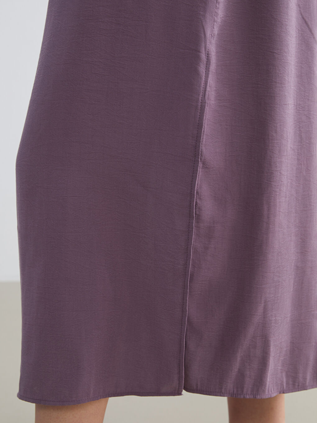 LCW Vision Crew Neck Modal Blend Dress -S5RL71Z8-14F