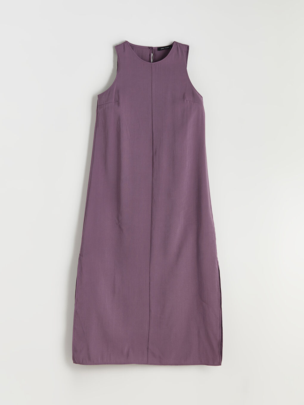 LCW Vision Crew Neck Modal Blend Dress -S5RL71Z8-14F