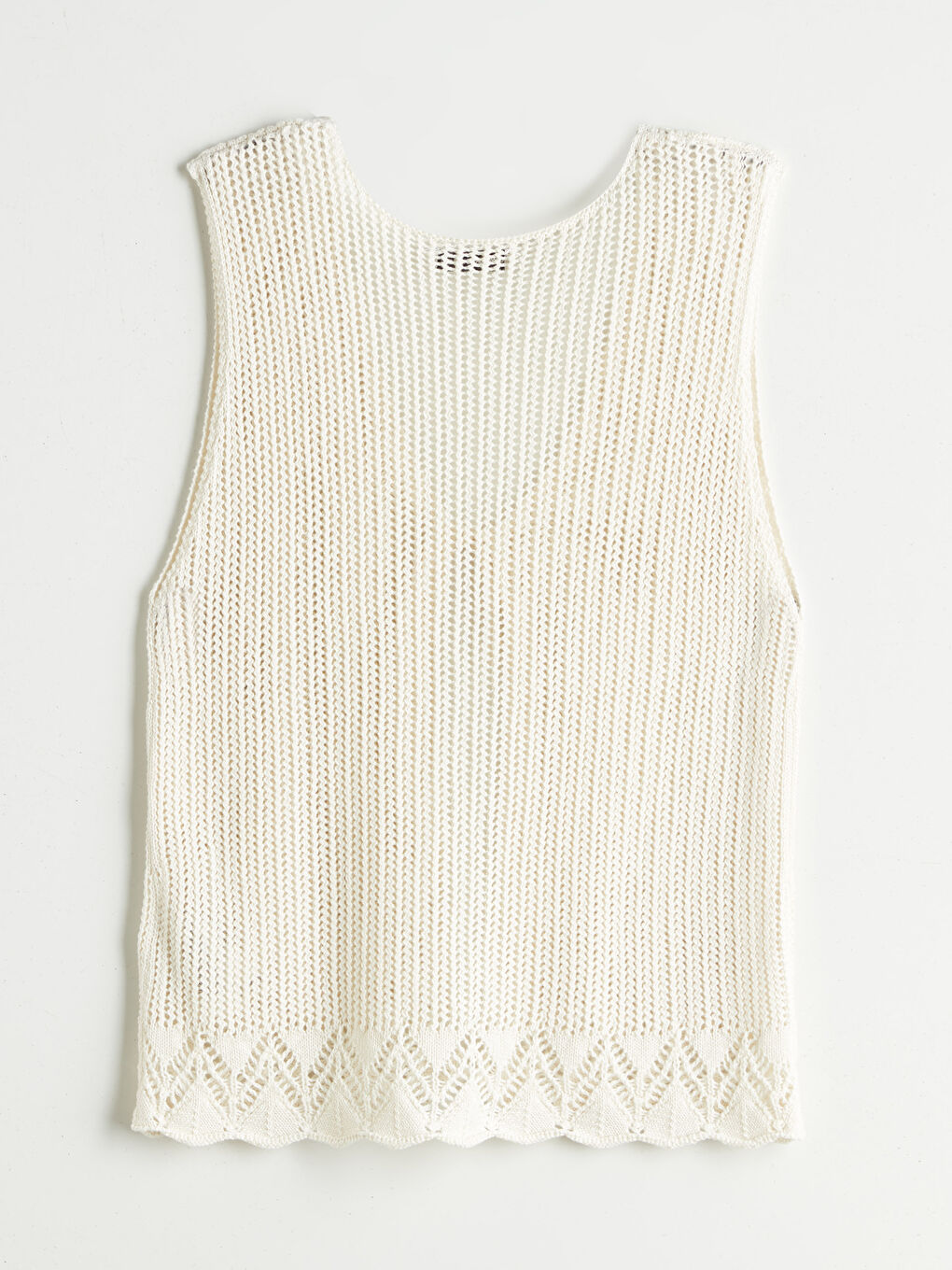 V Neck Hole-Knitted Women's Knitwear Waistcoat -S5RL80Z8-R9J