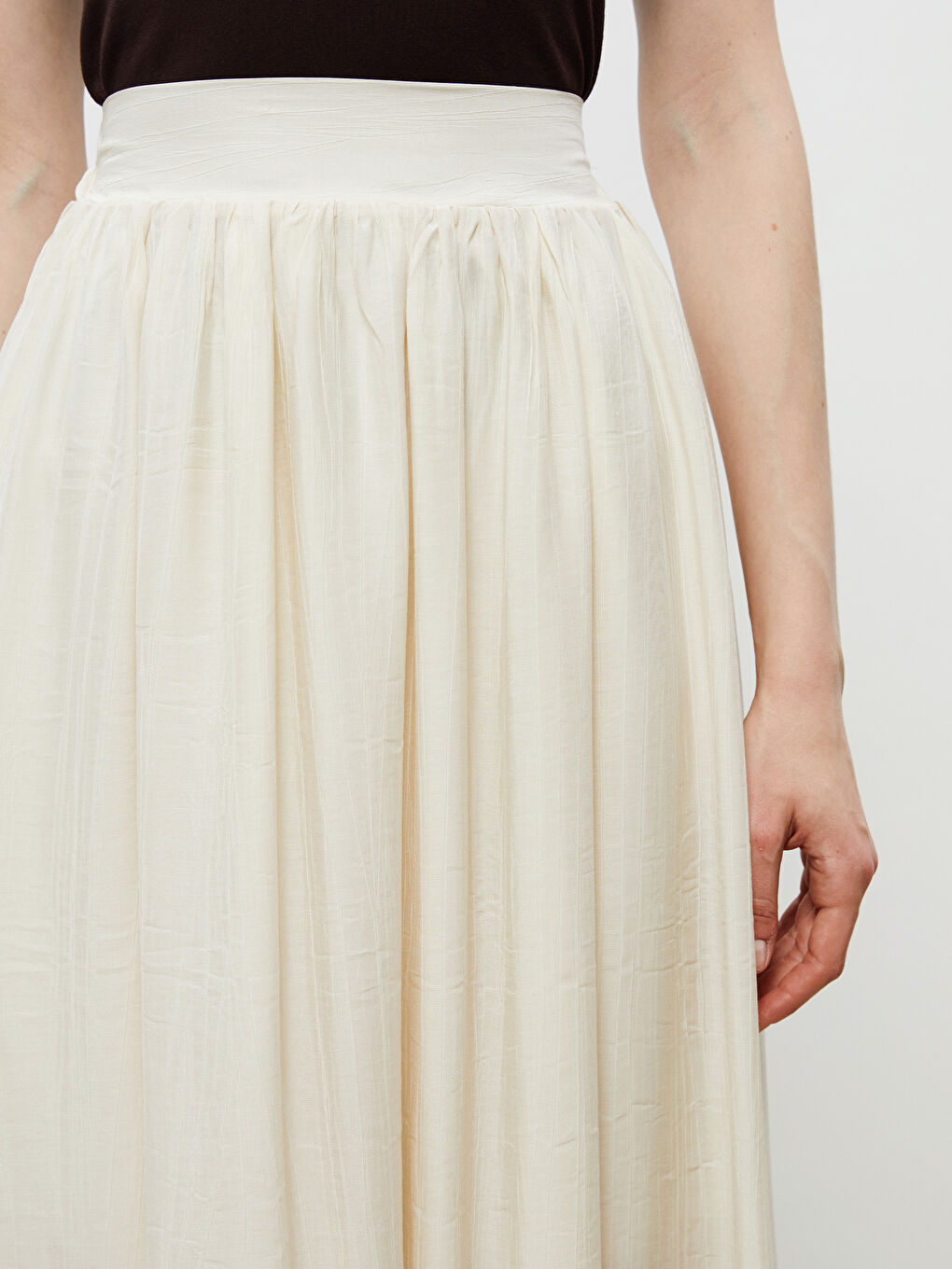 Woman BEIGE Skirt -S5RL84Z8-CV5