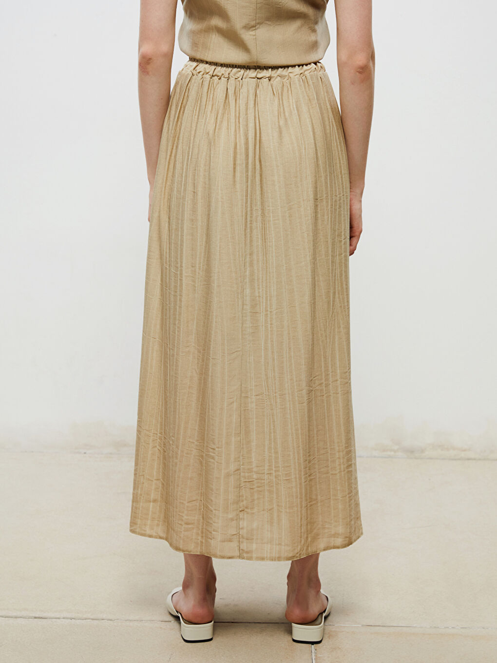 Woman GREEN Skirt -S5RL84Z8-EW6