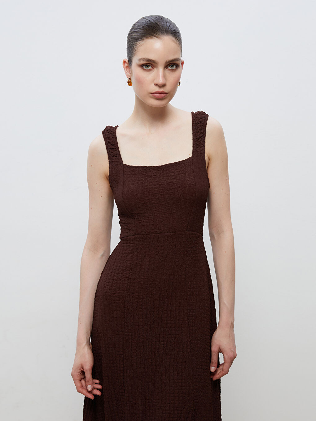 Soulife Woman BROWN Dress -S5RM00Z8-J0W