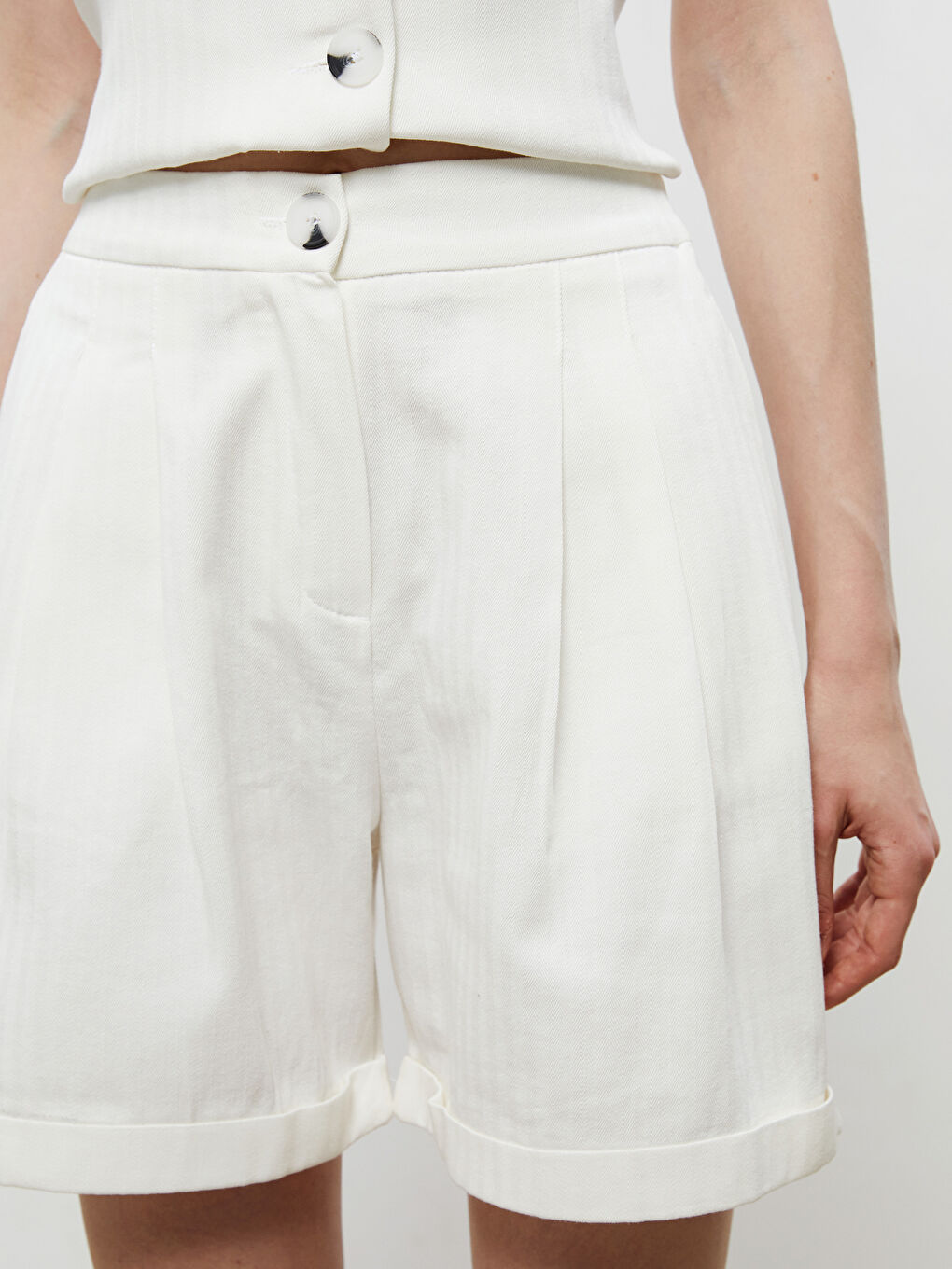 Soulife Woman WHITE Shorts -S5RM03Z8-J5E