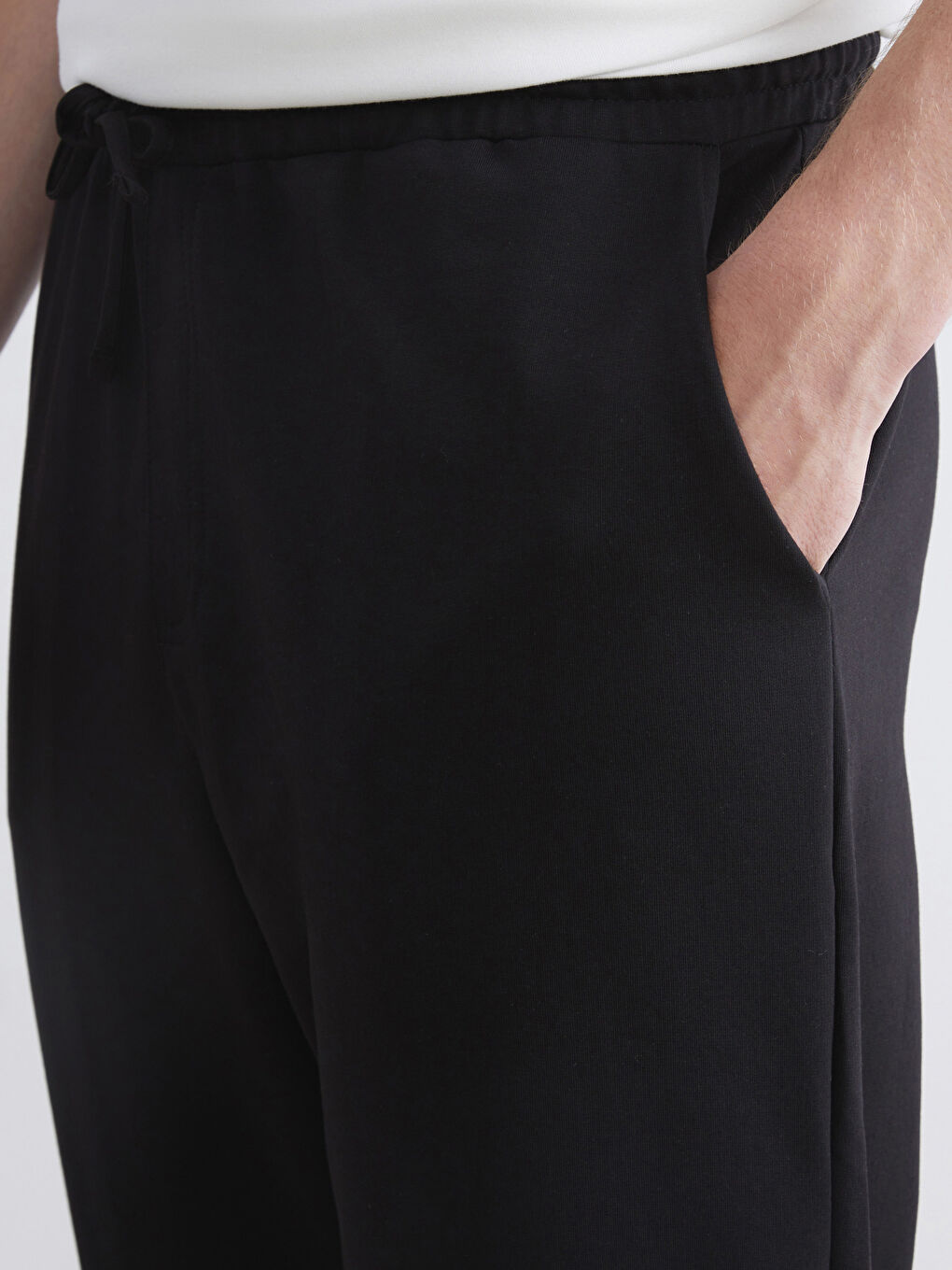 بنطلون رياضي جوغر رجالي بمقاس كبير وقَصّة منتظمة-5