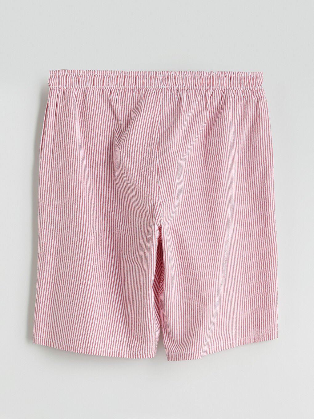 Kırmızı Standart Kalıp Erkek Pijama Alt Şort-5