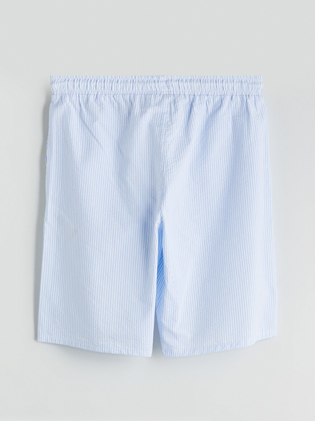 Mavi Standart Kalıp Erkek Pijama Alt Şort-5