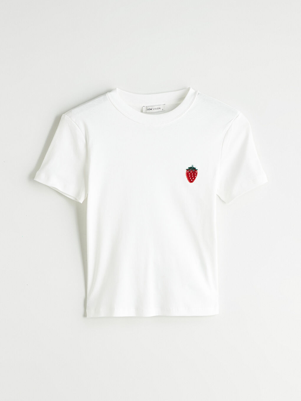 LCW Vision Crew Neck Embellished Women's T-Shirt -S5RM43Z8-R9J