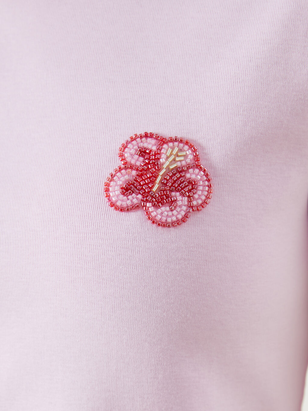 LCW Vision Woman PINK T-Shirt -S5RM44Z8-QXD
