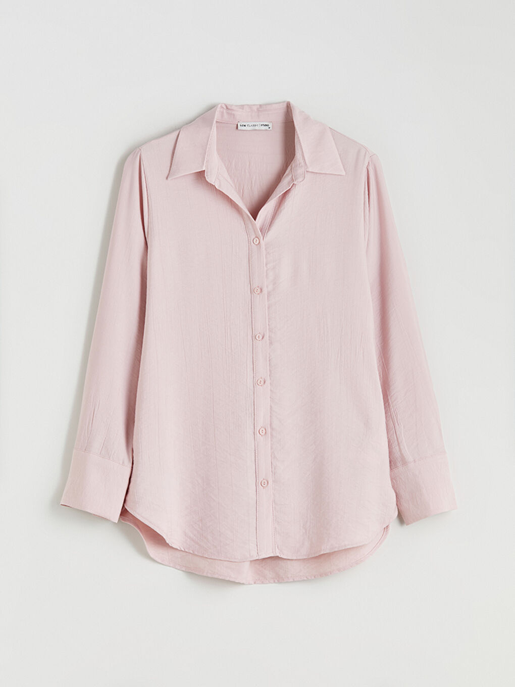 LCWAIKIKI Classic Textured Women's Shirt -S5RM71Z8-DRH