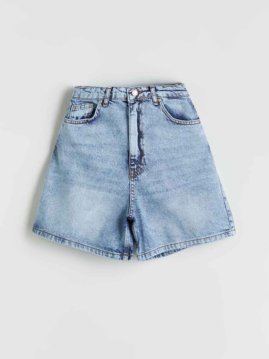 Soulife Woman BLUE Denim Shorts -S5RM79Z8-CSV
