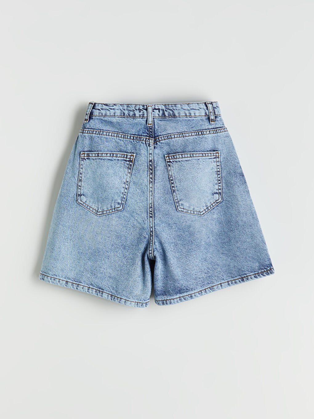 Soulife Woman BLUE Denim Shorts -S5RM79Z8-CSV