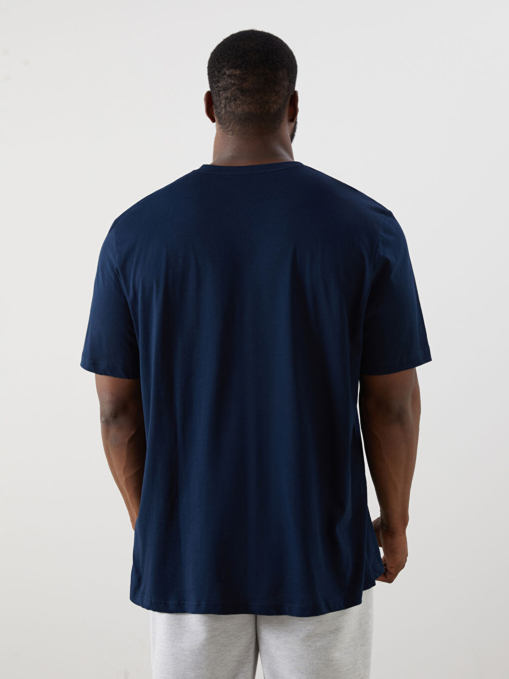 V Neck Jersey Men's T-Shirt -S5RM90Z8-DWP