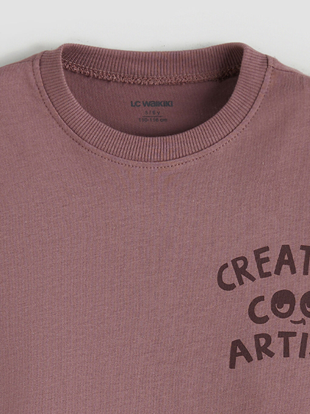 LCW Kids Crew Neck Printed Boys' T-Shirt -S5RM95Z1-H9F