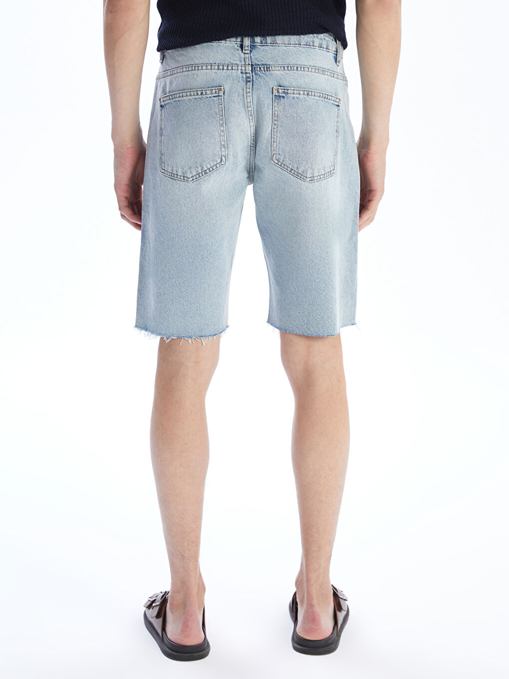 LCW Jeans Standard Fit Men's Denim Shorts -S5RN07Z8-311