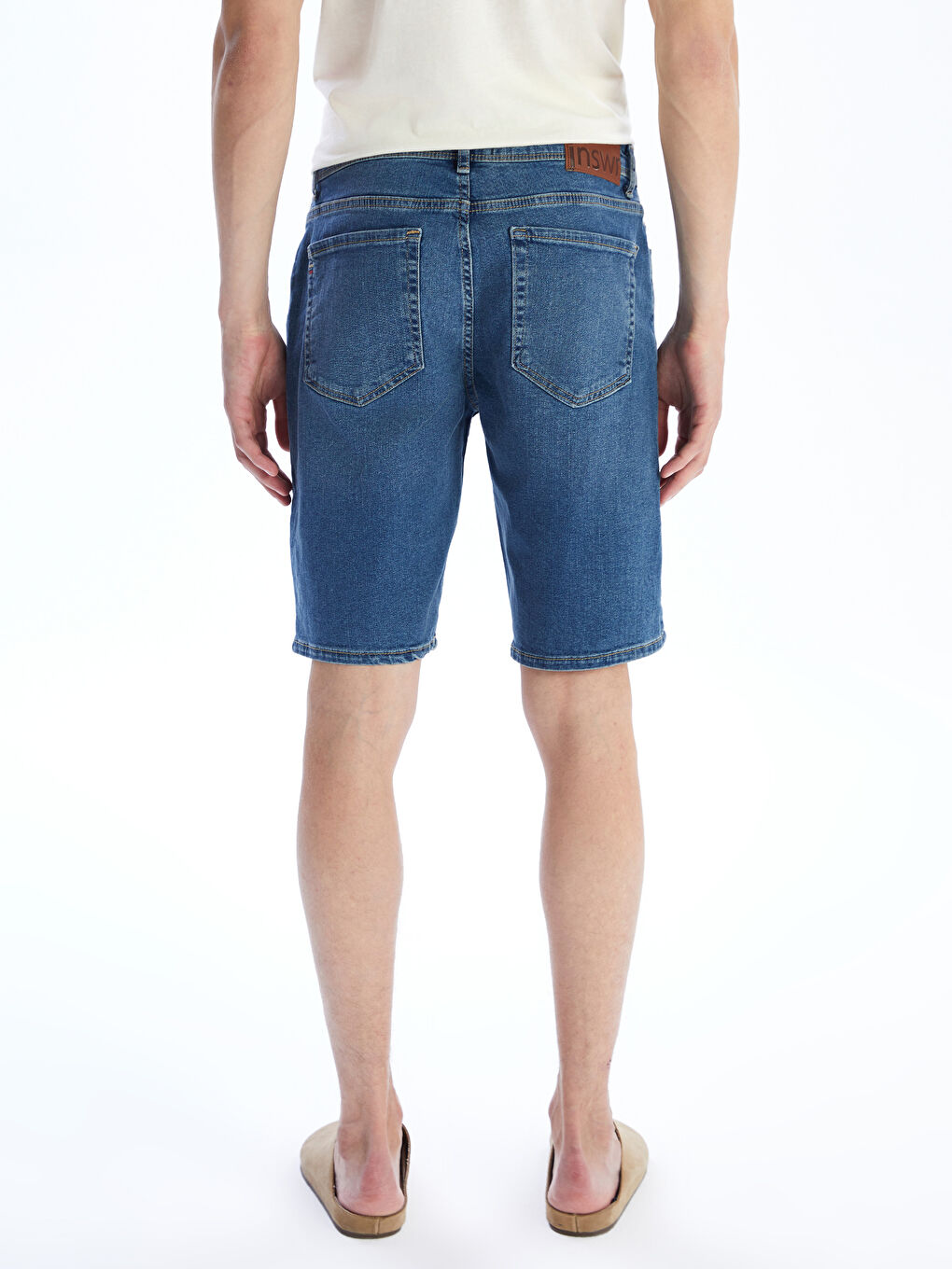 LCW Jeans Short en Jean Coupe Slim Pour Hommes -S5RN19Z8-H45