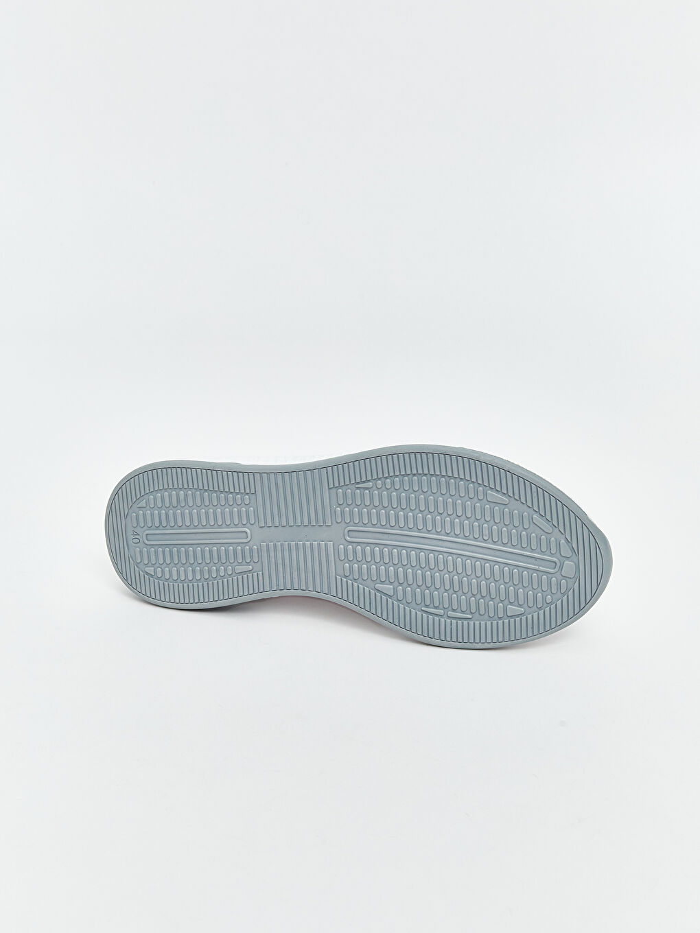 Beyaz File Detaylı Bağcıklı Kadın Spor Ayakkabı-3